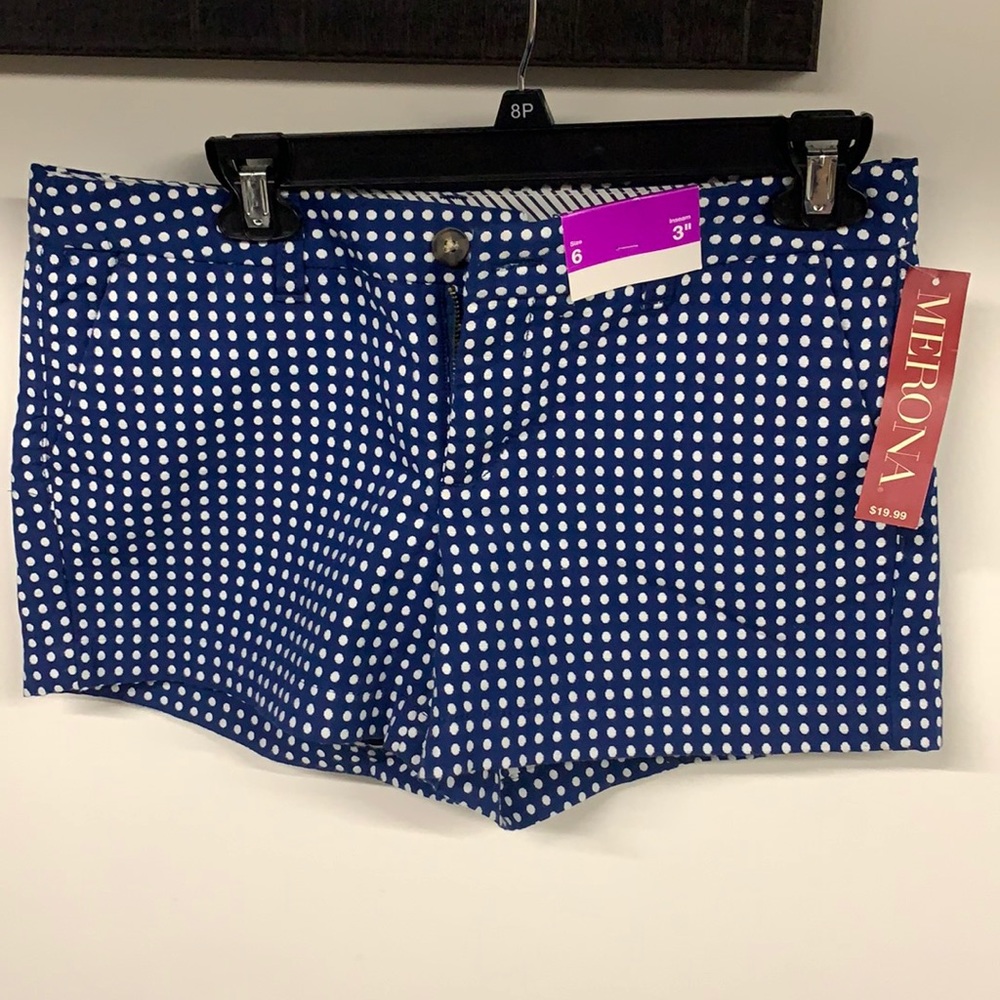 Polka dot shorts